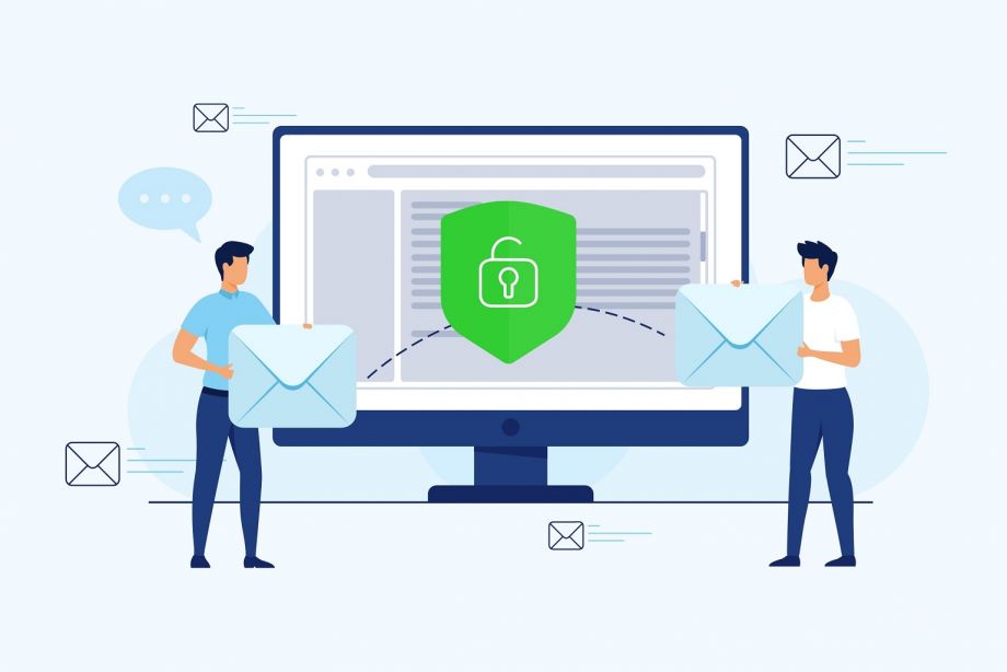 talkey ilustrace šifrování